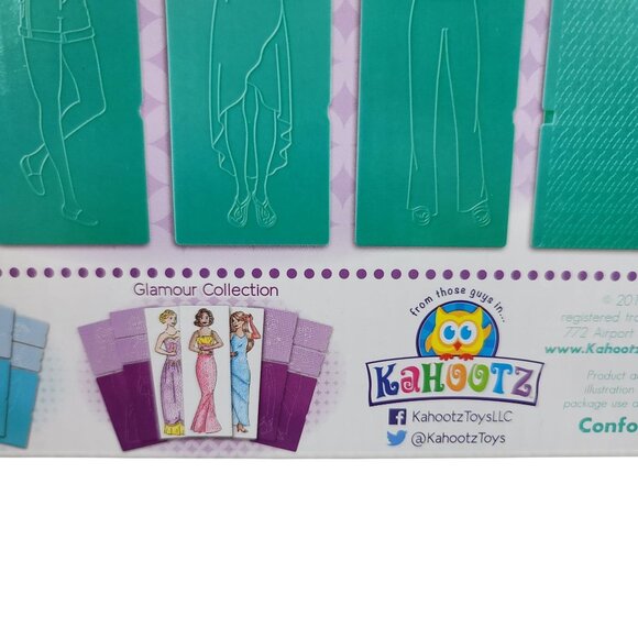 Fashion Plates Design Set Imprint Rubbing Arts & Crafts Mix & Match Drawing 2015 - Picture 10 of 13